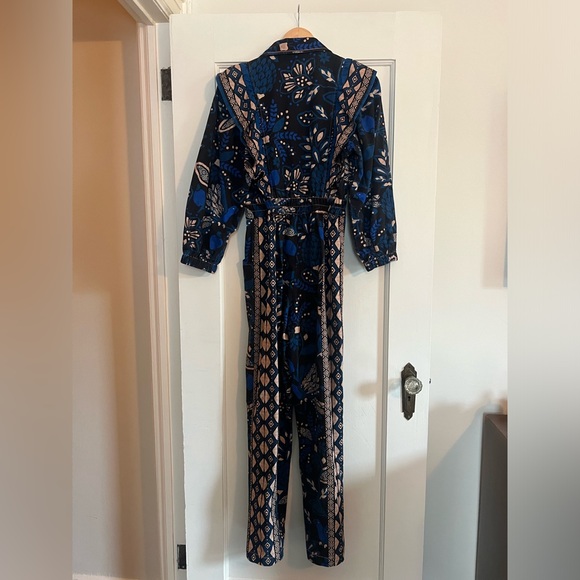 Farm Rio Macaw Forest Jumpsuit XS, Great condition - Picture 8 of 8